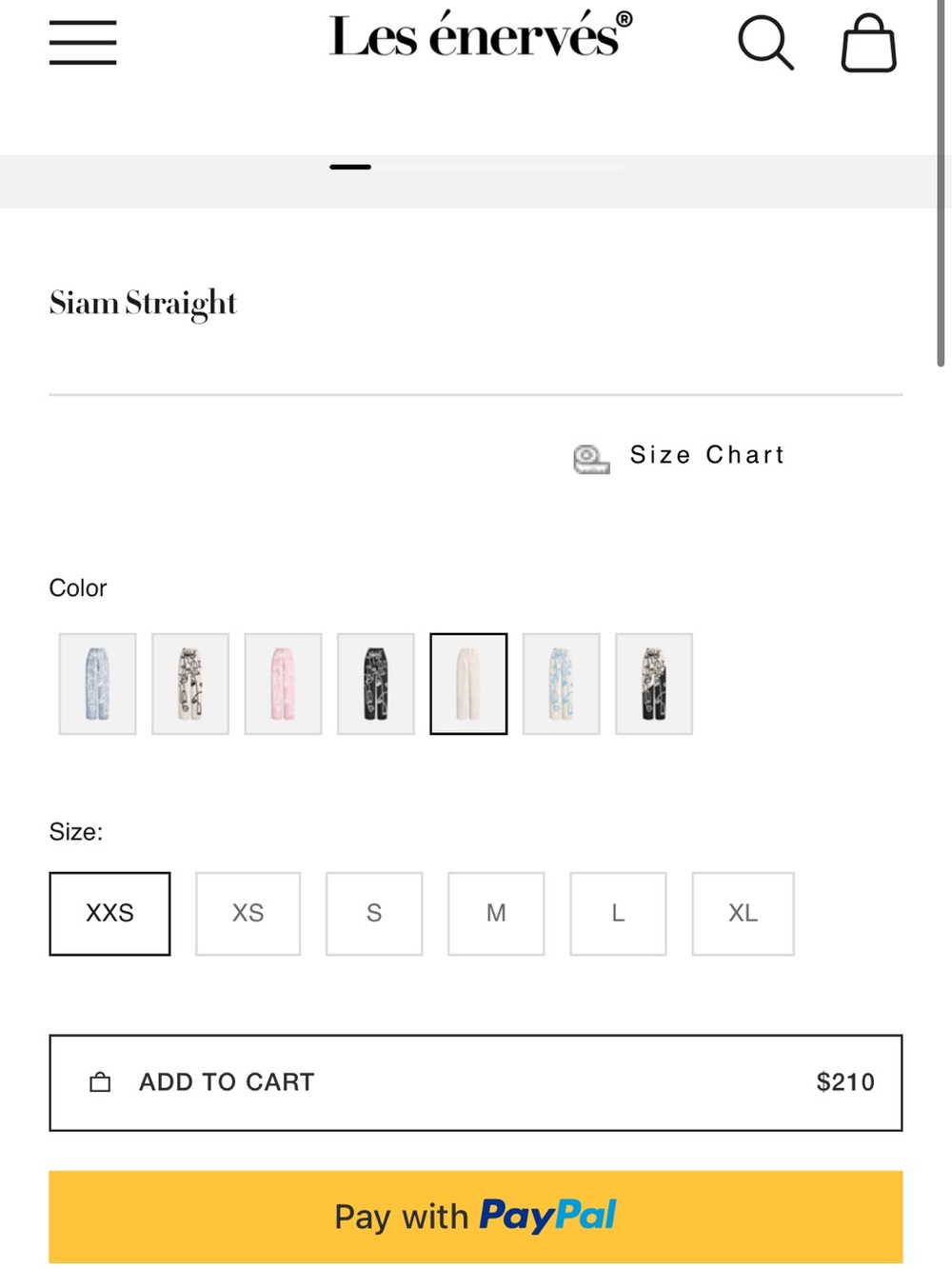 Off-White Straight Leg Designer Embroidered Pants - Picture 8 of 8